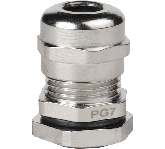 Изображение товара Сальник металлический PGM07-(Dпроводника 5-6мм)-IP68-КЭАЗ 100 шт 350594