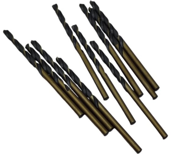 Изображение товара Сверло по металлу EUROSTAR DIN 338 3.0 мм, 10 шт АГМКС30