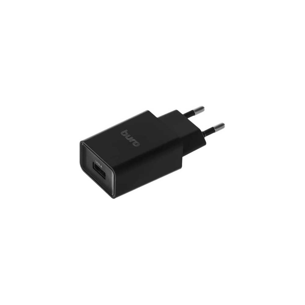 Изображение товара Сетевое зарядное устройство BURO BUWA1 10.5W 2.1A USB-A черное