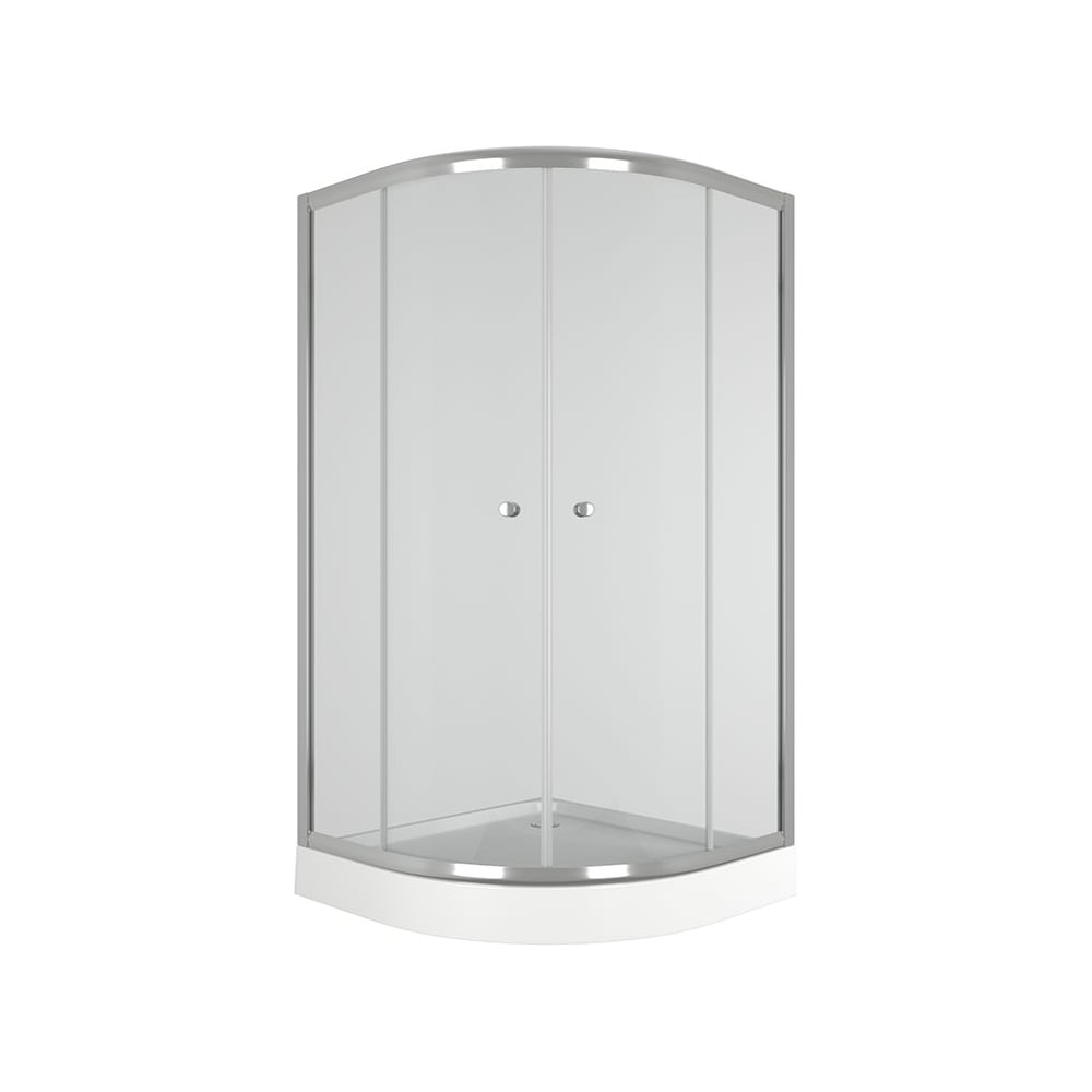 Изображение товара Душевой уголок Bauedge BAU Dream Hit 100x100х195 с поддоном прозрачное стекло