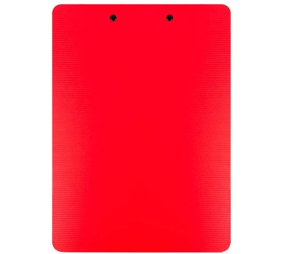 Изображение товара Планшет INFORMAT с зажимом А4, черно-красный, пластик PPM30R