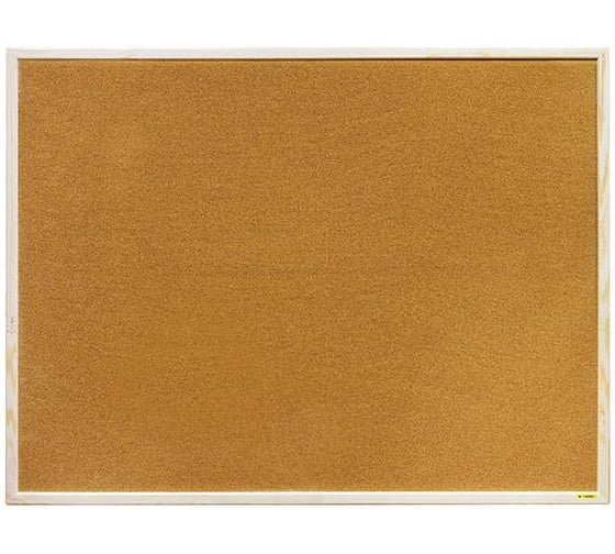 Изображение товара Пробковая доска INFORMAT 90х120 см, деревянная рама CW90120