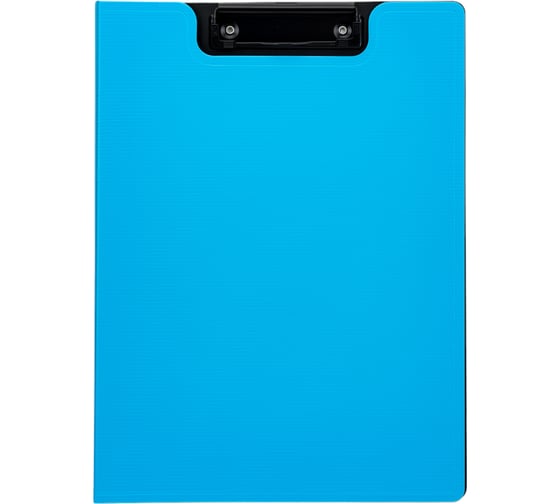 Изображение товара Вертикальный планшет INFORMAT с зажимом, с крышкой, А4, пластик PP, черно-синий PPM31Bl