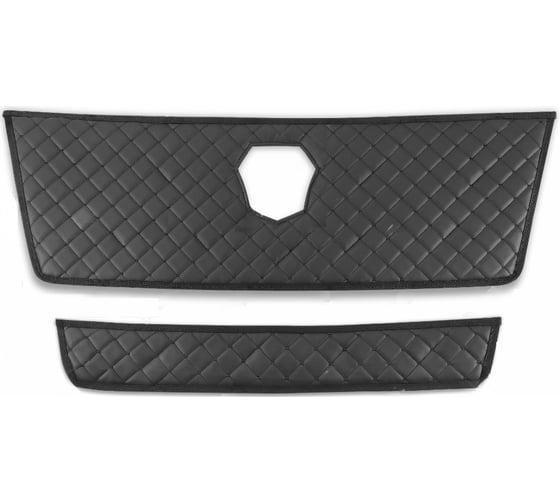 Изображение товара Утеплитель радиатора Defly для ГАЗель Некст, 2013-н.в, экокожа черная ZG016-2KR