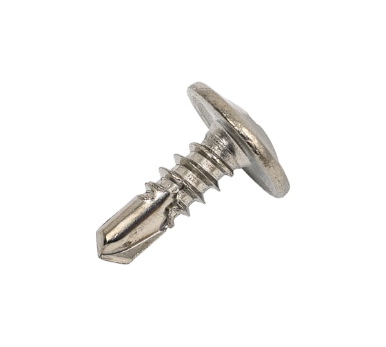 Изображение товара Саморез для металла с прессшайбой ЦКИ 4.2x13 сверлоконечный A2 40 шт. 47952