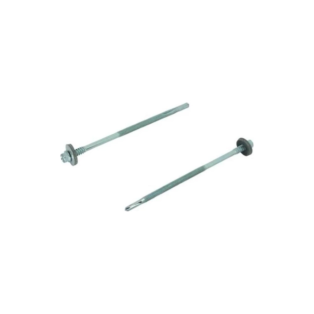 Изображение товара Саморез для сэндвич-панелей ЦКИ KRS 6.3/5.5x200 10 шт оцинкованный