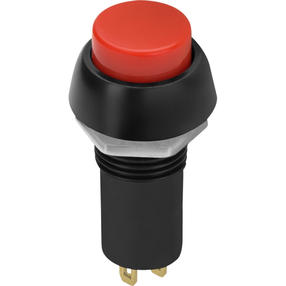 Выключатель-кнопка duwi выключатель кнопочный с подсветкой с фиксацией красный
