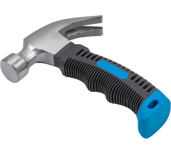 Изображение товара Молоток мини с гвоздодером и эргономичной рукояткой Forsage (L-160мм, вес 320г) F-T7006(60279)