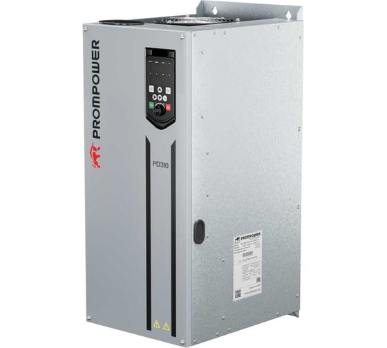 Изображение товара Преобразователь частоты Prompower PD310-A4900B, 380В, 176/210А, 90/100кВт PD310A4900B