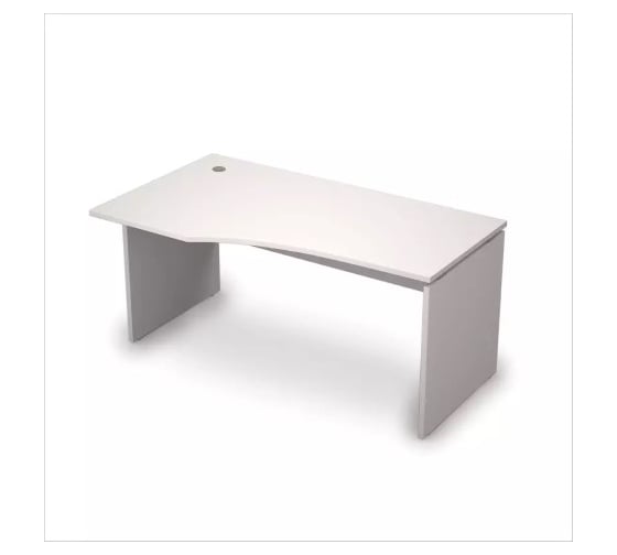 Изображение товара Стол криволинейный ALSAV 6С.020 1600x900x750 мм левый, белый 06005680