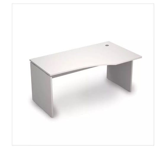 Изображение товара Стол криволинейный ALSAV 6С.021 1600x900x750 мм левый, белый 06005681
