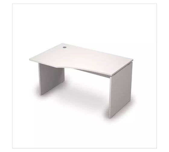 Изображение товара Стол криволинейный ALSAV 6С.022 1400x900x750 мм левый, белый 06005682