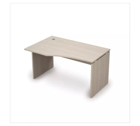 Изображение товара Стол криволинейный ALSAV 6С.022 1400x900x750 мм левый, шамони светлый 06012452
