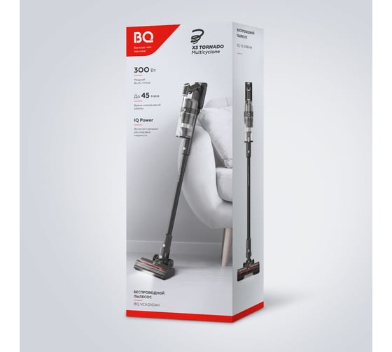 Изображение товара Беспроводной пылесос BQ VCA0104H Серый 86205871