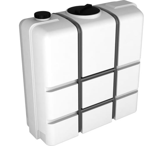 Изображение товара Емкость в обрешетке N Экопром K 1000 белая 121203.1000.001.000
