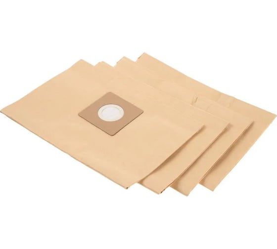 Изображение товара Мешок для пылесоса бумажный Hammer 4 шт PIL30A 224411