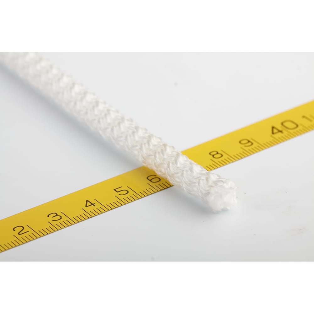 Вязаный шнур Сибшнур шнур полиамидный сибшнур 3 мм 2 м белый