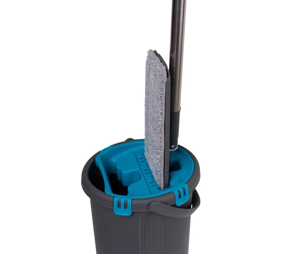 Изображение товара Система для уборки MILEY Light Mop, швабра+ведро с отжимом 806360244817