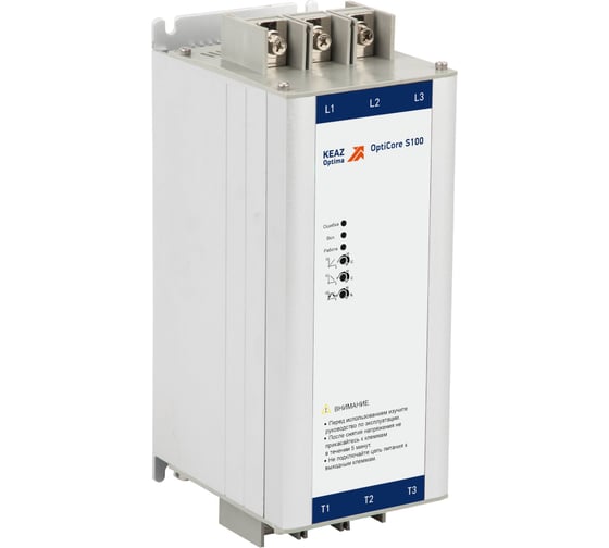Изображение товара Устройство плавного пуска КЭАЗ OptiCore S100-5K5-380-B 342640