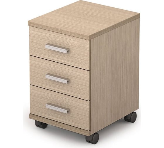 Изображение товара Тумба подкатная ALSAV 2Т.004 394*454*586, дуб 02000028