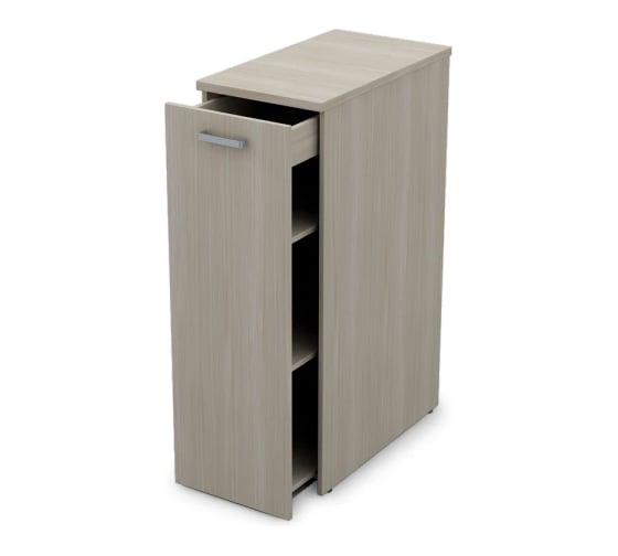 Изображение товара Высокая тумба с выкатной секцией ALSAV 6Т.019 394х700х1150 мм, шамони светлый 06012693