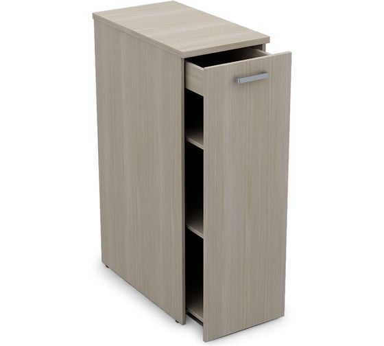 Изображение товара Высокая тумба с выкатной секцией ALSAV 6Т.029 394х800х1150 мм, шамони светлый 06012694