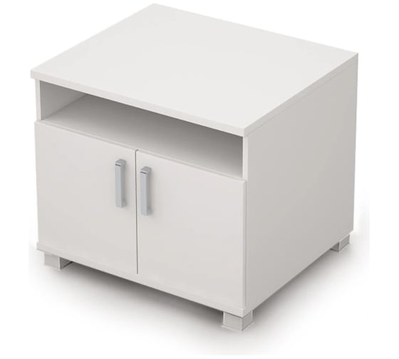 Изображение товара Тумба для оргтехники ALSAV 6Т.005 800х600х630 мм, белый 06005692