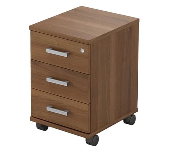 Изображение товара Подкатная тумба с замком ALSAV 2ТЗ.004 394х454х586 мм, шамони темный 02001611