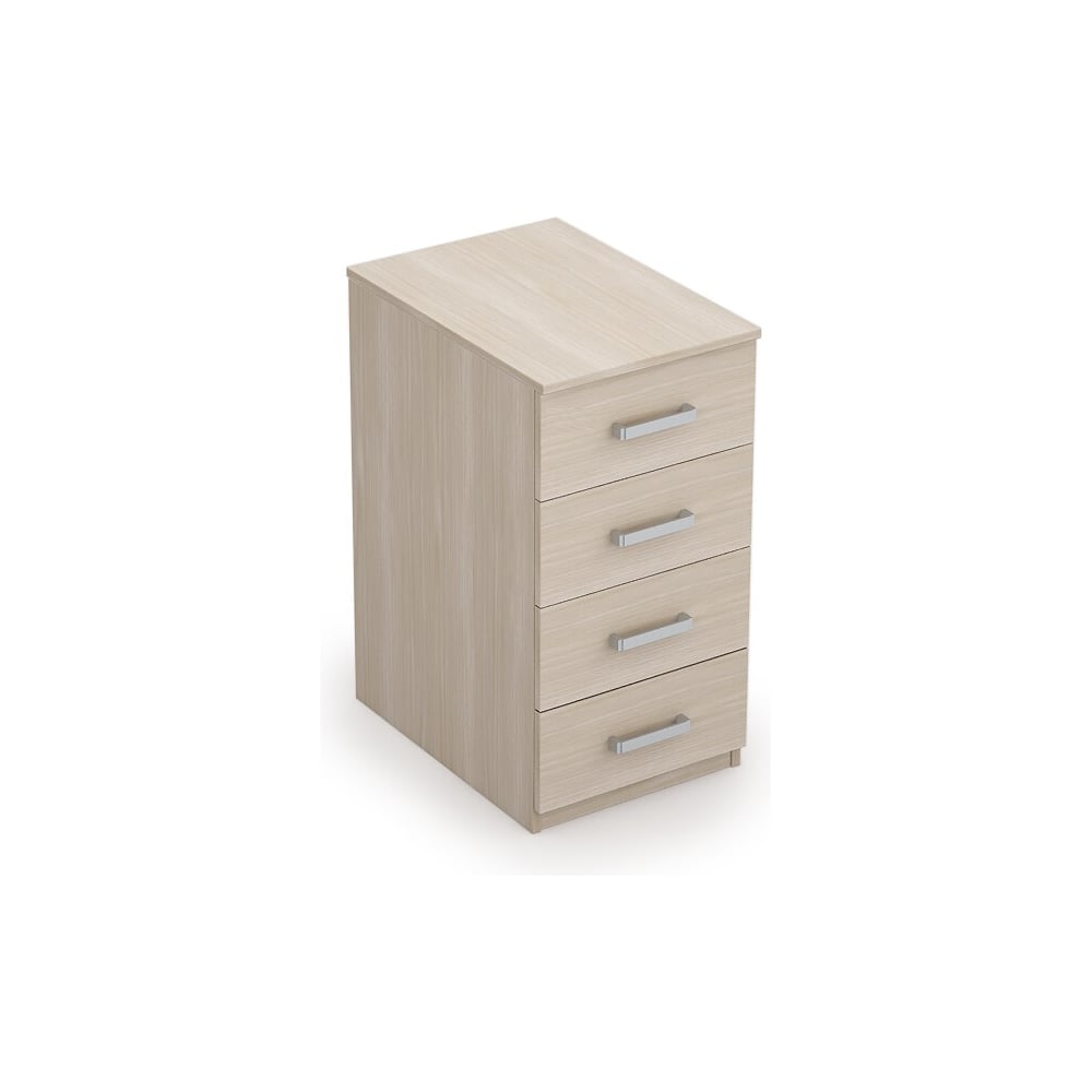 Изображение товара Приставная тумба ALSAV 6Т.002 394х550х750 мм шамони светлый, 4 ящика