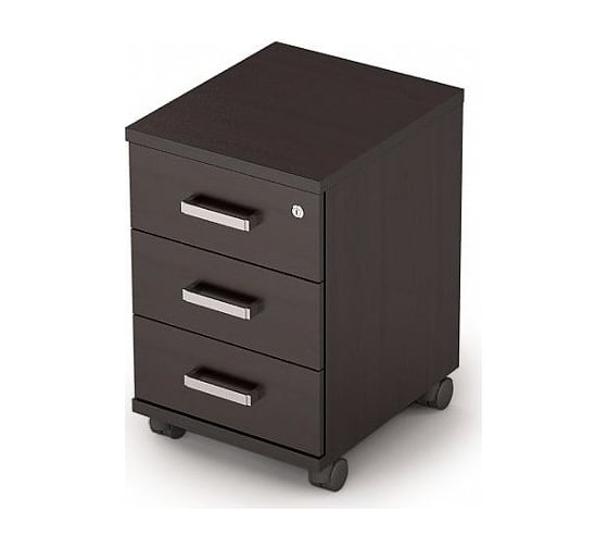 Изображение товара Тумба подкатная с замком ALSAV 6ТЗ.004 394*454*598, венге 06009609