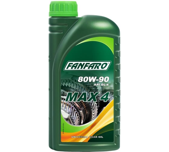 Изображение товара Минеральное трансмиссионное масло FANFARO MAX 4 80W90 1 л 80W-90 FF8701-1-E
