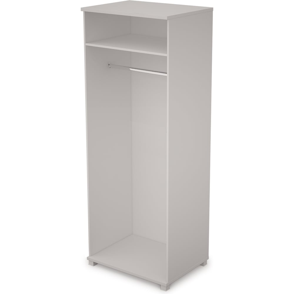 Изображение товара Шкаф для одежды ALSAV 6ШД.011 белый 800х600х2116 мм без зеркала