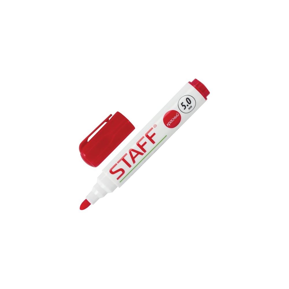 Стираемый маркер для белой доски Staff стираемый маркер для белой доски офисмаг
