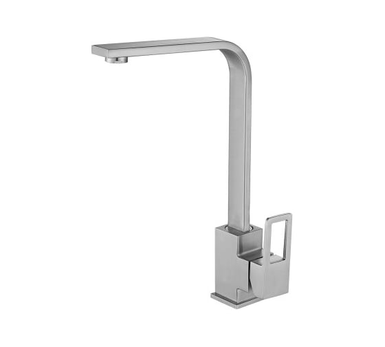 Изображение товара Смеситель для кухни OUTE цвет матовый хром, однорычажное управление T40213B