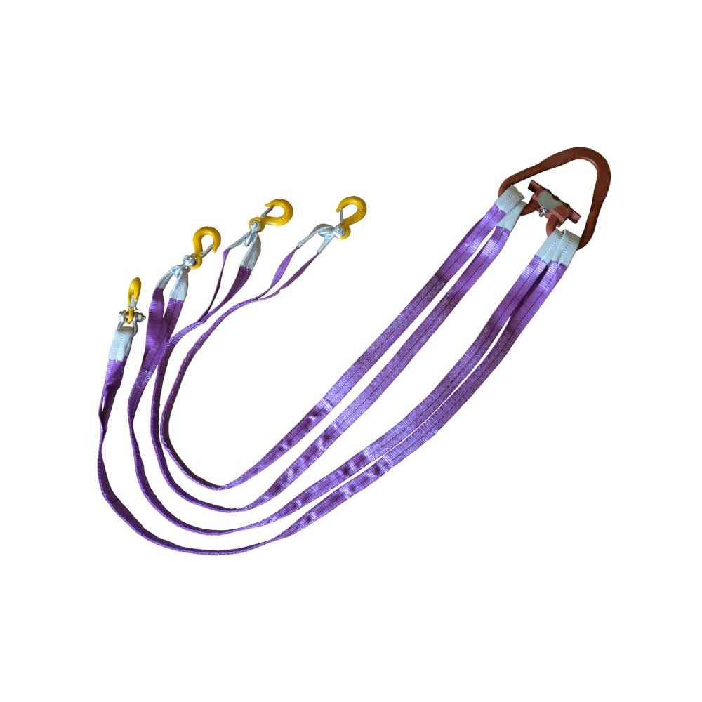 Изображение товара Строп текстильный четырехветвевой САМСОН 4СТ 25 т, 3 м для грузоподъемных работ