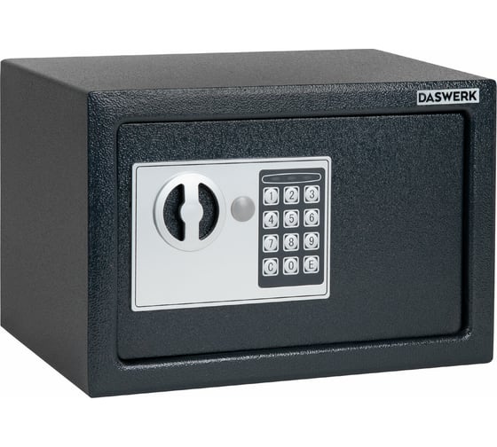Изображение товара Мебельный сейф DASWERK SC-200EL 200x310x200 мм, электронный замок, графит 291341