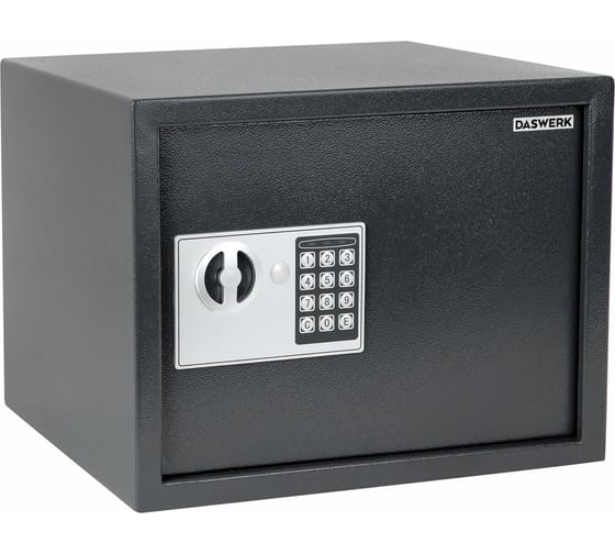 Изображение товара Мебельный сейф DASWERK SC-300EL 300x380x300 мм, электронный замок, графит 291346