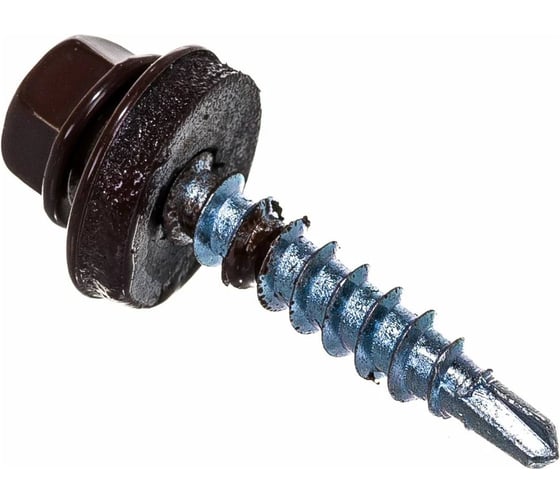 Изображение товара Саморез кровельный ЦКИ KRS 5.5x64 по металлу сверлоконечный Ц 25 шт. 30990