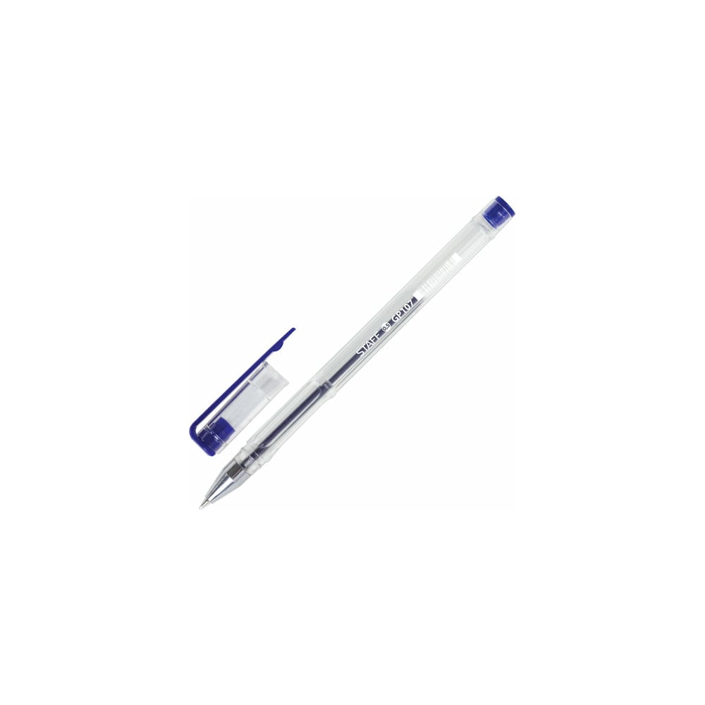 Гелевая ручка Staff ручка гелевая со стираемыми чернилами mazari presto пишущий узел 0 5 мм чернила синие 2 стержня
