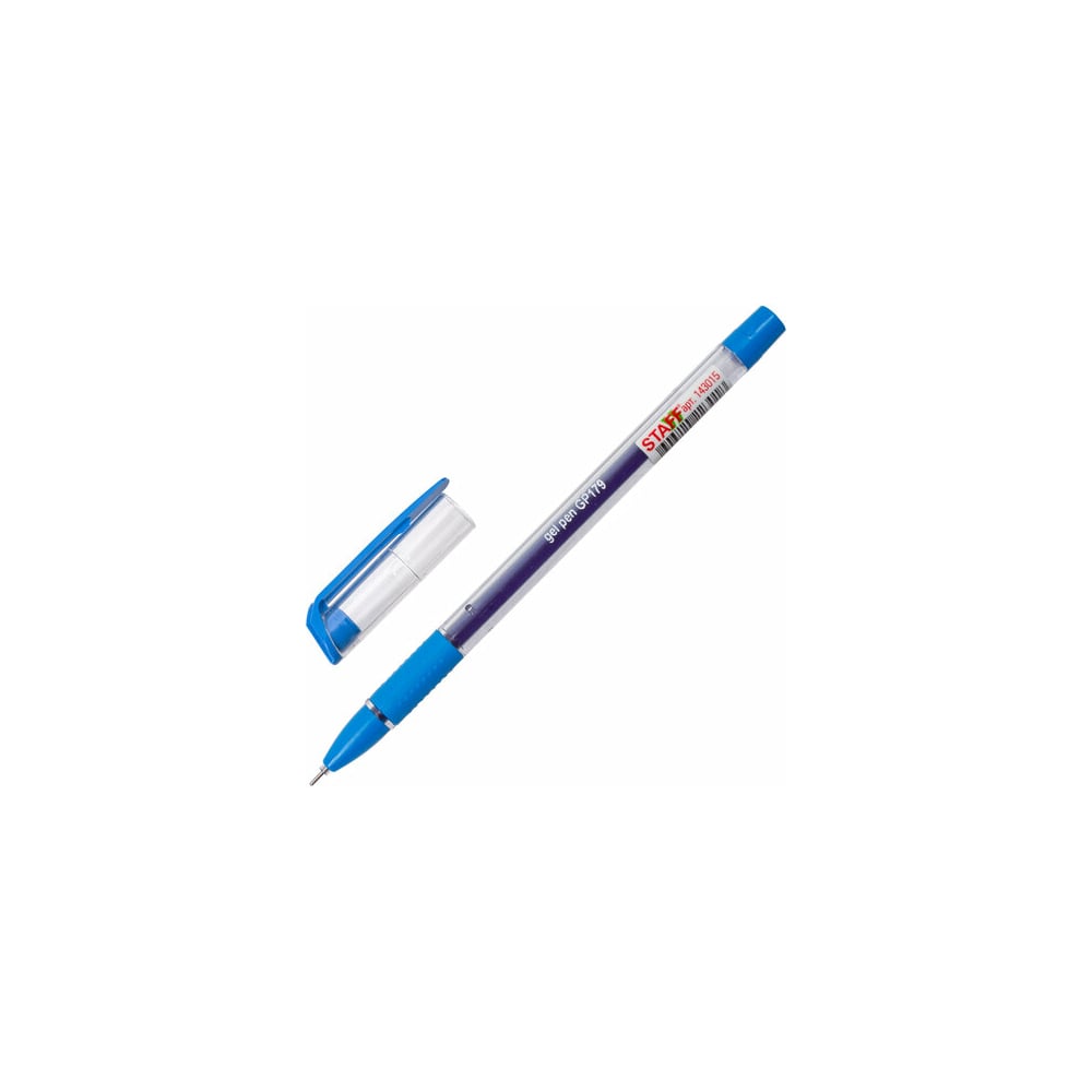 Гелевая ручка Staff ручка гелевая 0 5 мм синяя стразы бирюзовые