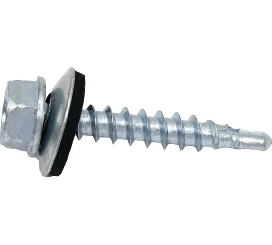 Изображение товара Саморезы кровельные с буром оцинкованные 4,8х28 мм, 5 кг в коробке Zitar 140556