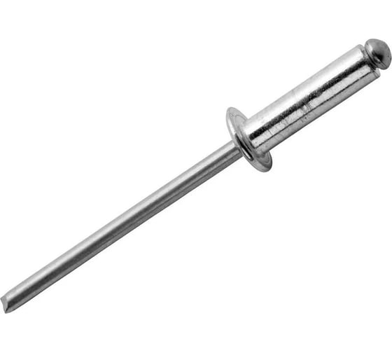 Изображение товара Заклепка тяговая ЦКИ A4/A4 плоская 3.2x8 REX 10 шт. 4855619