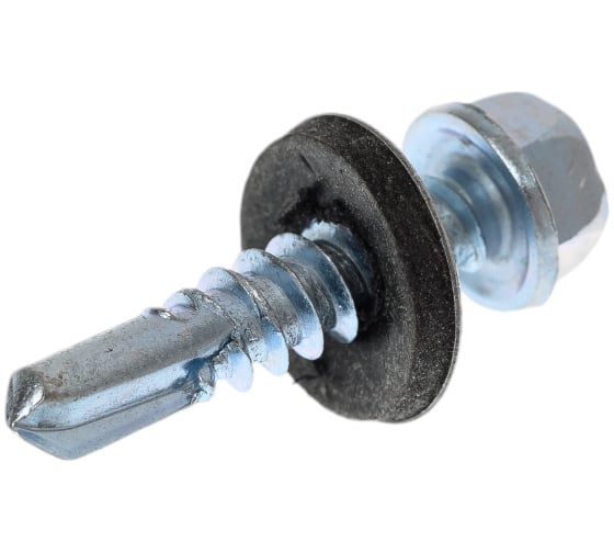 Изображение товара Кровельные саморезы Tech-Krep 5,5х25 оцинк с буром 5 кг коробка 140558