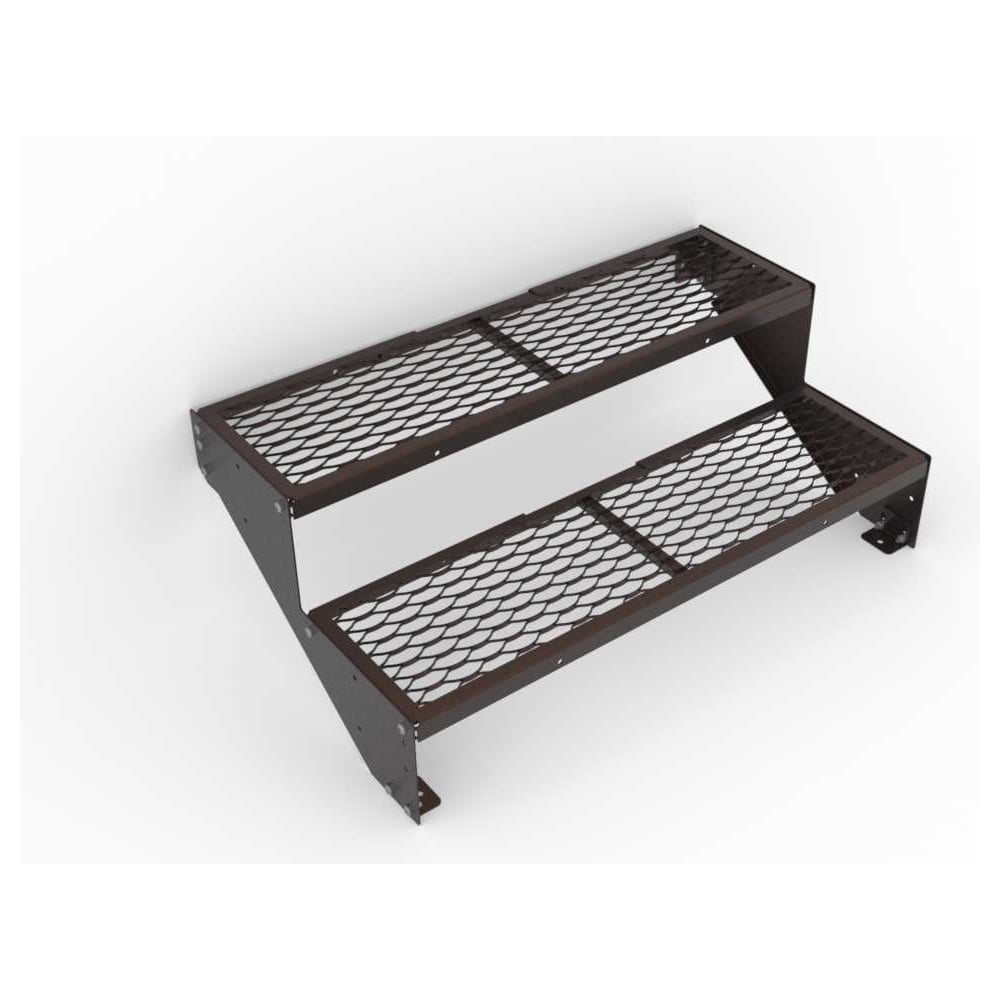 Крыльцо к дому АрсеналЪ 2 ступени ПВЛ (уличная лестница, приступок) серия ARSENAL AVANT мод. AR18V3428H9-06