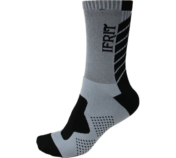 Изображение товара Термоноски Ifrit Thermo Line Серый/Черный, р 43/44 ТН-407 4680232394212