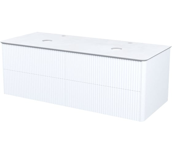 Изображение товара Тумба подвесная со столешницей IDDIS 120 см, белый, Aiger AIG12W0i95K