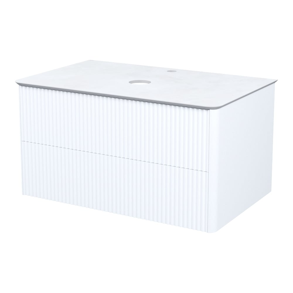 Изображение товара Подвесная тумба IDDIS Aiger 80 см белая с ящиками