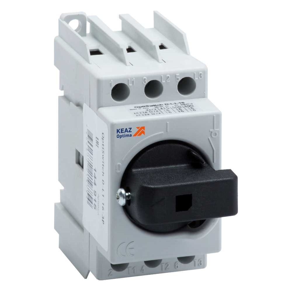 Изображение товара Выключатель-разъединитель КЭАЗ OptiSwitch DI-63-4 4 полюса 690 В 63 А