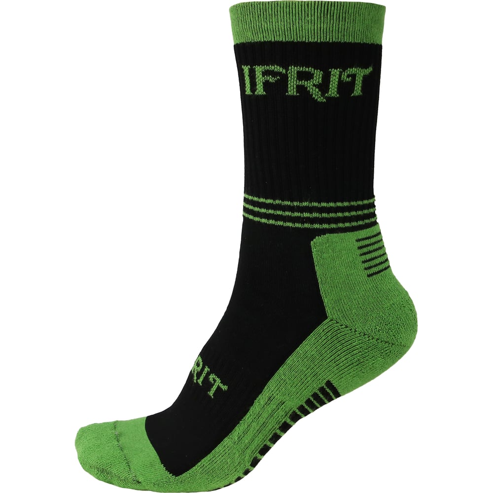 Изображение товара Термоноски Ifrit Cold Max Зеленый/Черный, р 41/42