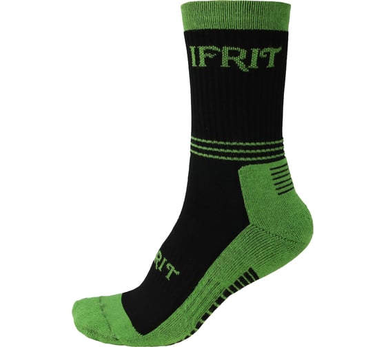 Изображение товара Термоноски Ifrit Cold Max Зеленый/Черный, р 41/42 ТН-408 4680232394267